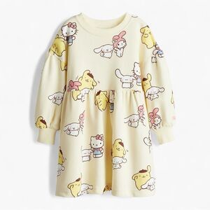 H&M x Hello Kitty & Friends Sweater Dress 6X/7 – Cozy Kawaii Sanrio Style